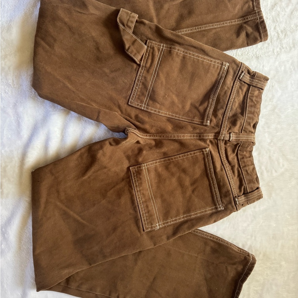 Men's Brown Cargo Pants